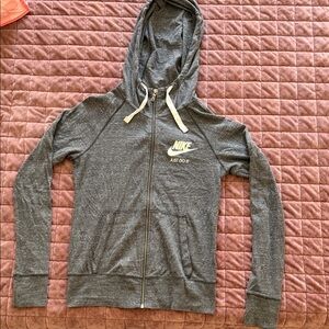 Nike Charcoal Full-Zip Hoodie XS